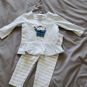 Hanna Andersson leggings and top